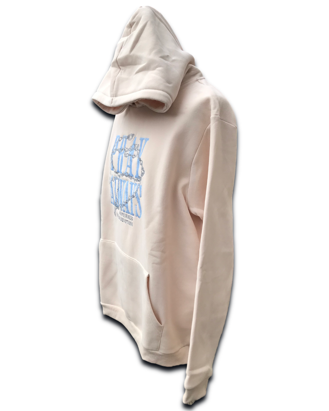 LIMITED DROP 1/1 : Pray always sand embroidered hoodie