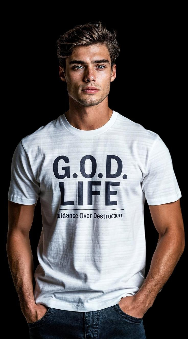 G.O.D. | Guidance Over Destruction T-shirt – Wit