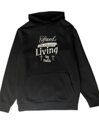SAVED BY GRACE Hoodie – Zwart | Living by Faith Edition
