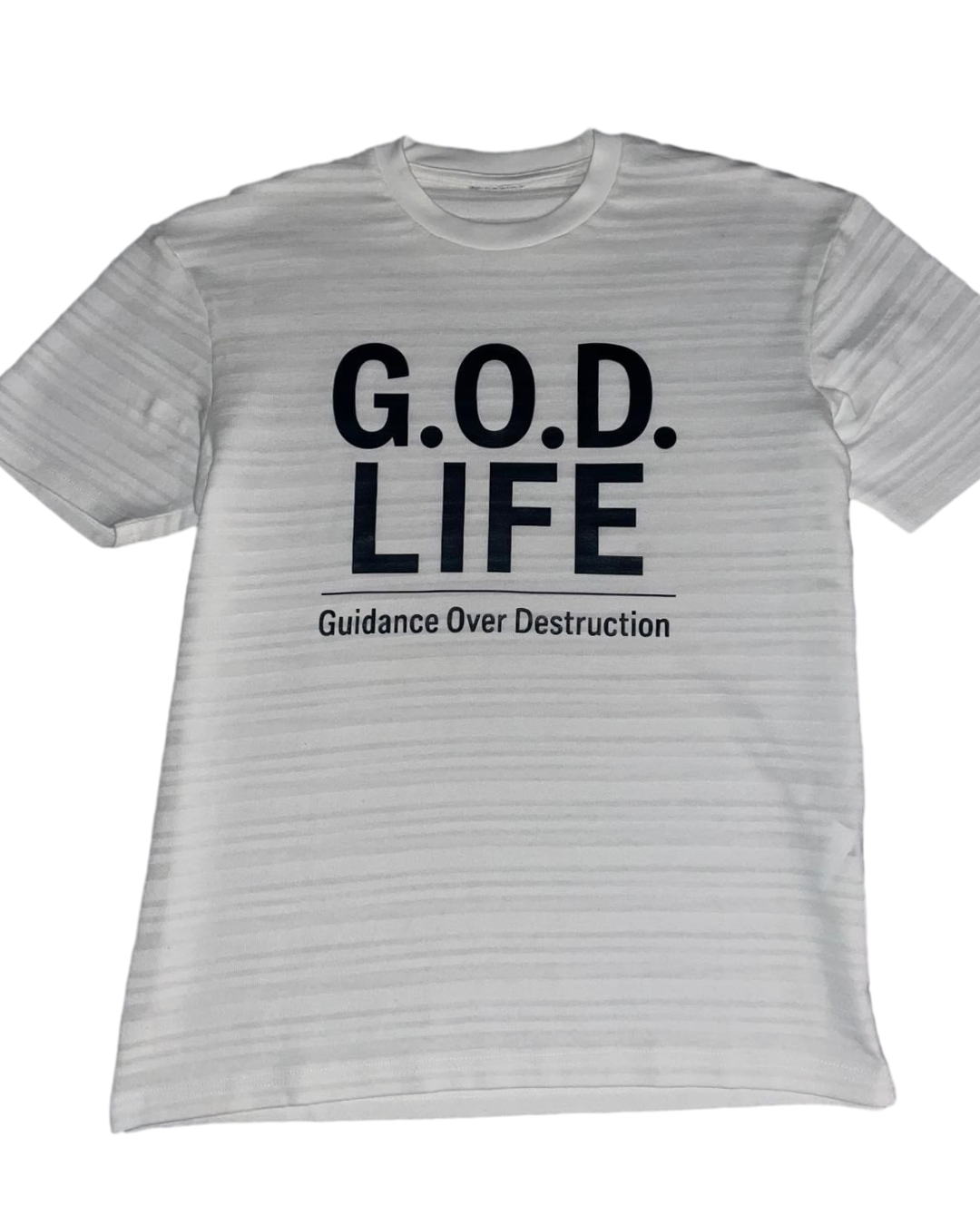 G.O.D. | Guidance Over Destruction T-shirt – Wit