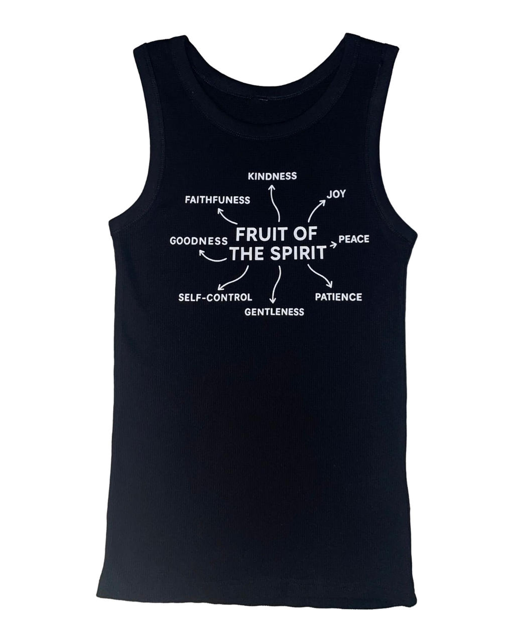 Fruit of the Spirit Tanktop – Zwart