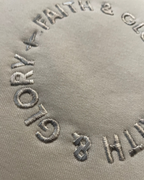 Faith & Glory Hoodie – Sand Beige
